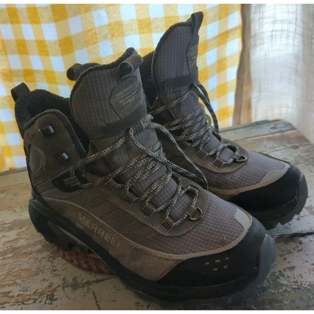 Merrell "Moab Speed 2 Thermo Mid Waterproof" Men's Size 8.5 Hiking Boots Camping